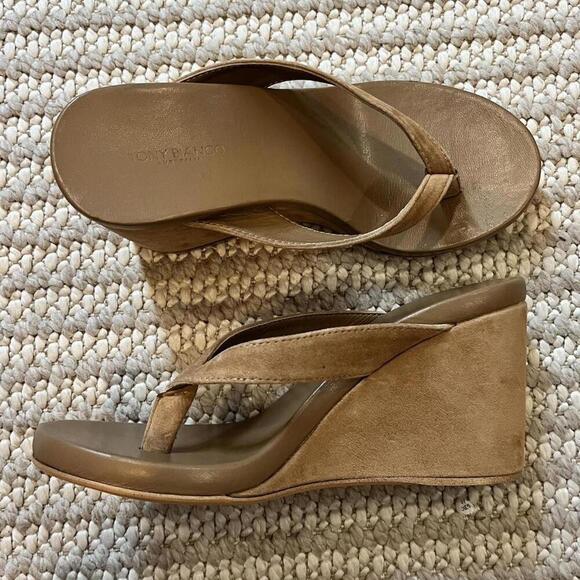 Tony Bianco Avanti Platform Wedge Flip Flop in Butterscotch - Picture 3 of 11